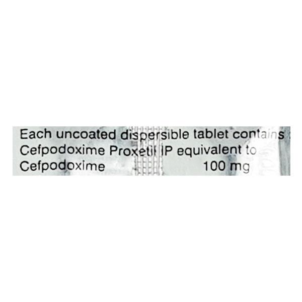 Doxcef DT 100mg Tablet 10'S