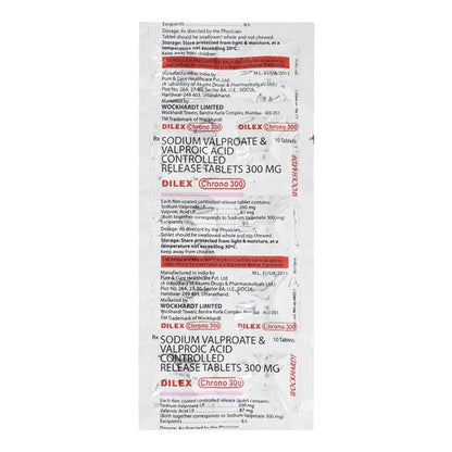 DILEX CHRONO 300mg Tablet 10's