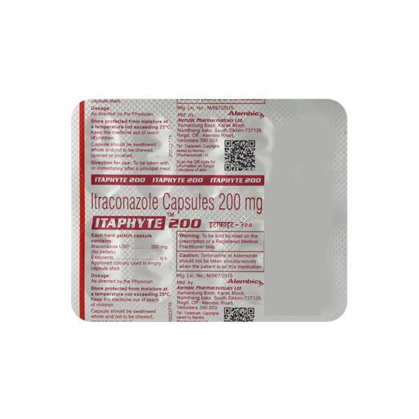 Itaphyte 200mg Capsule 10'S