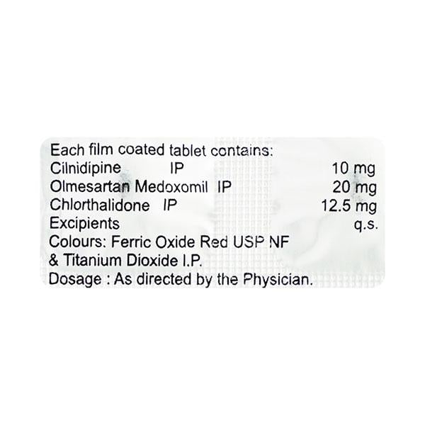 Cilidin Trio 20mg Tablet 10'S