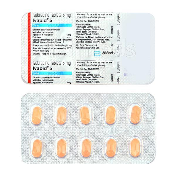 Ivabid 5mg Tablet 10'S