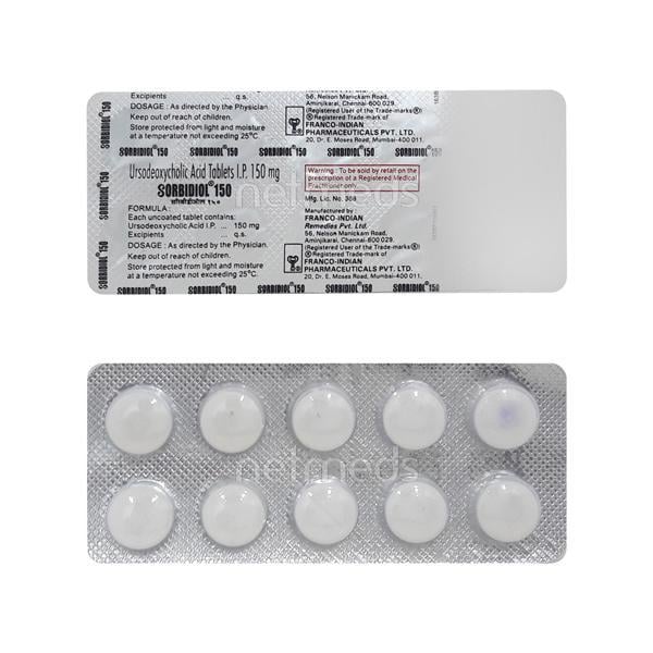 Sorbidiol 150mg Tablet 10'S