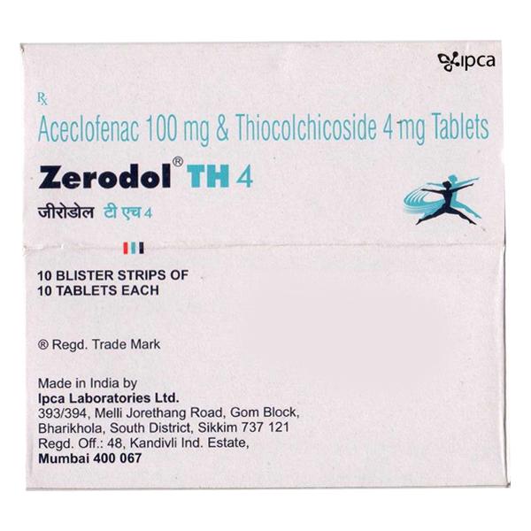Zerodol TH 4mg Tablet 10'S