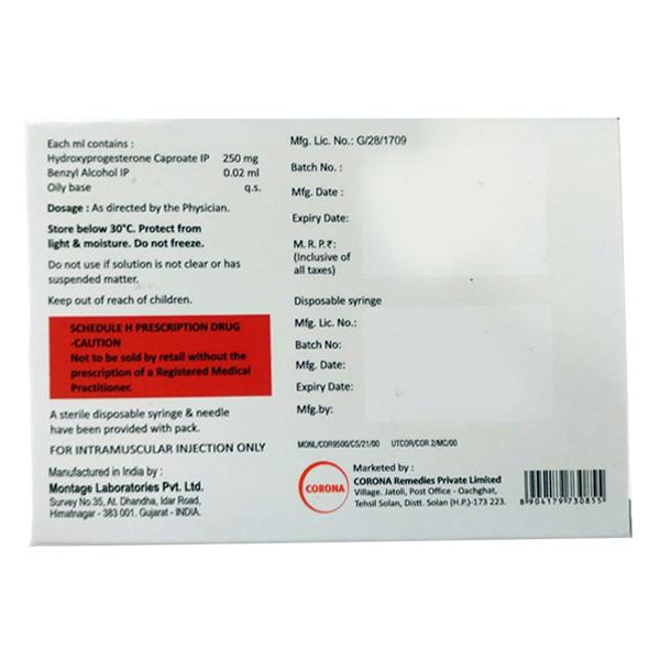 Cor9 500mg Injection 2ml