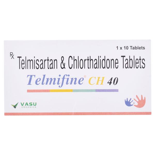 Telmifine CH 40/12.5mg Tablet 10'S