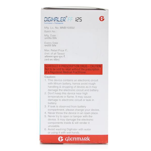 Digihaler FF 125Mcg Inhaler 120Mdi