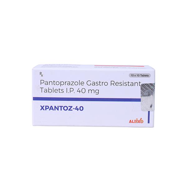 XPANTOZ 40 Tablet 10's