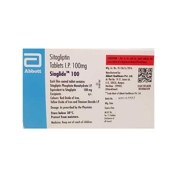 SIAGLIDE 100 Tablet 15's