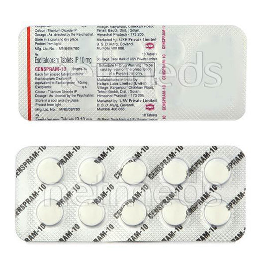 Censpram 10mg Tablet 10'S
