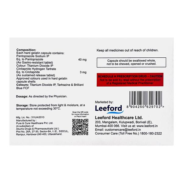 PANTAFOL CT Capsule 10's