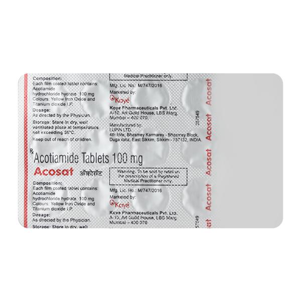 Acosat 100Mg Tablet 15's