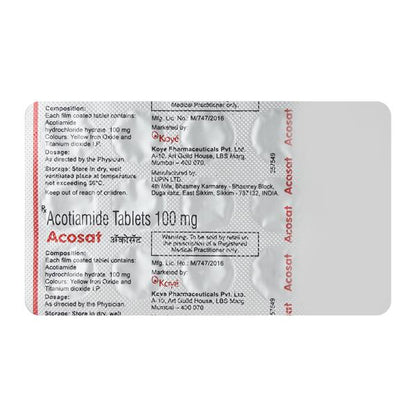 Acosat 100Mg Tablet 15's