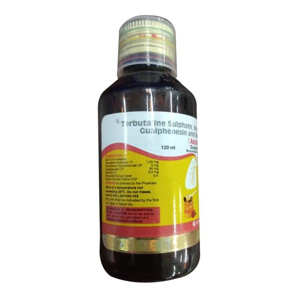 ASCORIL + HONEY ROSE FLAVOUR Expectorant 120ml