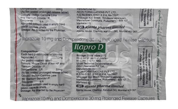 Ilapro D Capsule 10'S