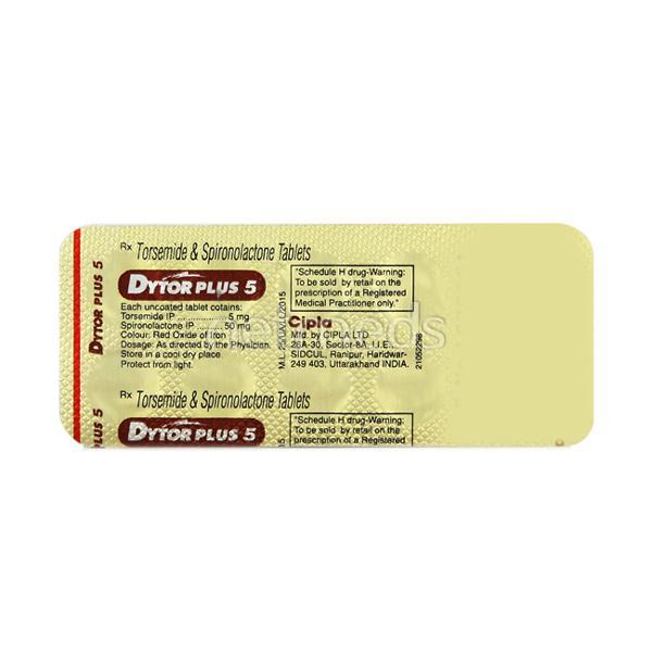 Dytor Plus 5mg Tablet 10'S