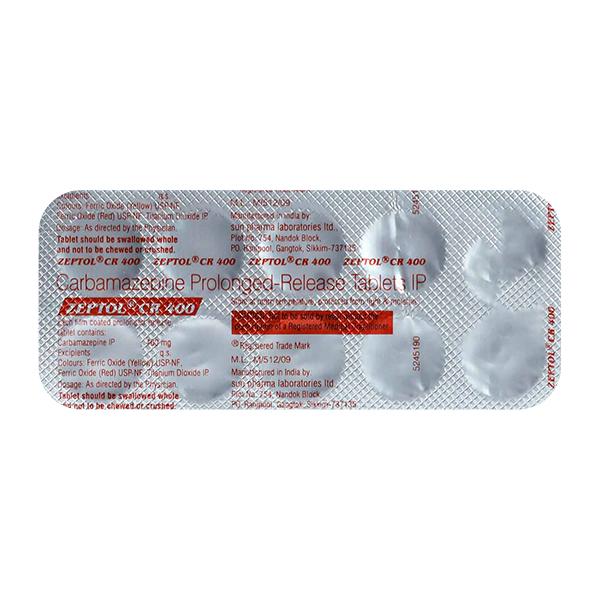 Zeptol CR 400mg Tablet 10'S