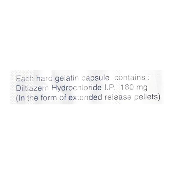 Dilzem CD 180mg Capsule 10'S