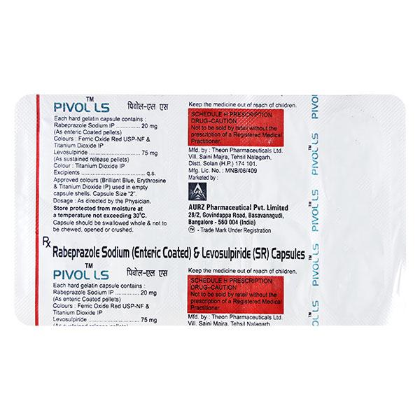 Pivol LS Capsule 10'S