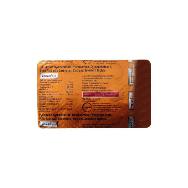 VITNEURIN CZS Tablet 15's