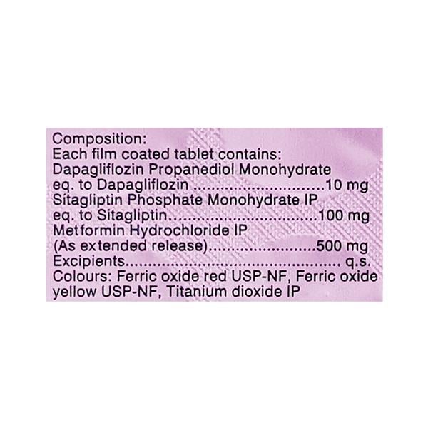 LUPISIT DM 10/100/500 Tablet 10's