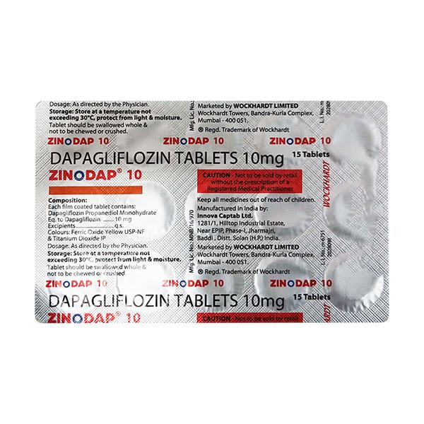 ZINODAP 10 Tablet 15's