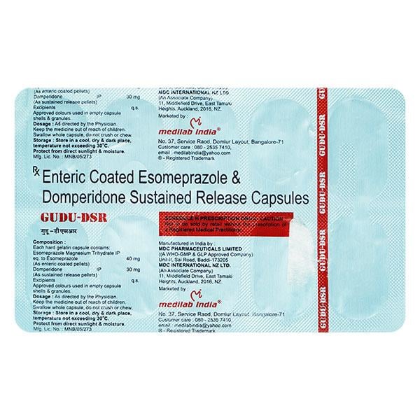 GUDU DSR Capsule 10's