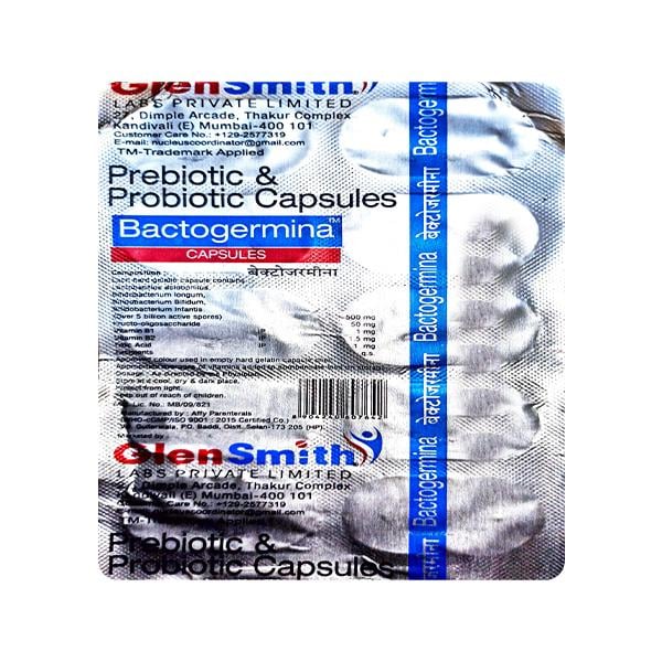 BACTOGERMINA Capsule 10's