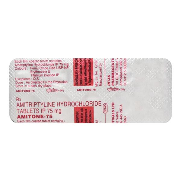 Amitone 75mg Tablet 10'S