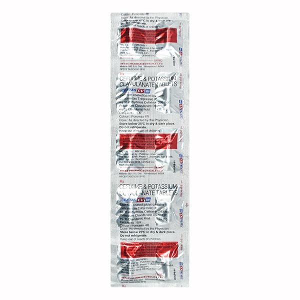 Ceftas CV 200mg Tablet 10'S
