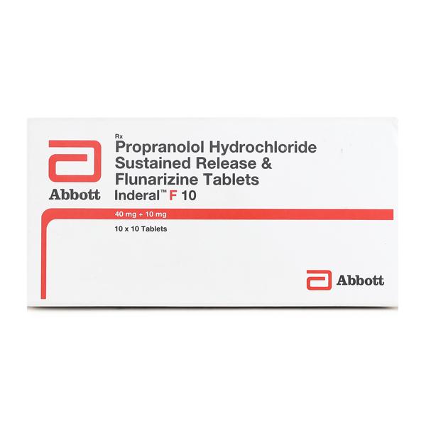 INDERAL F 10mg Tablet 10's