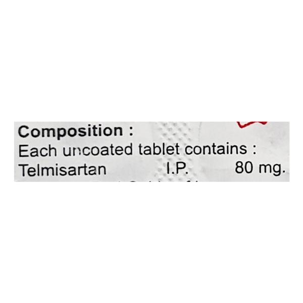 TELKONOL 80mg Tablet 10's
