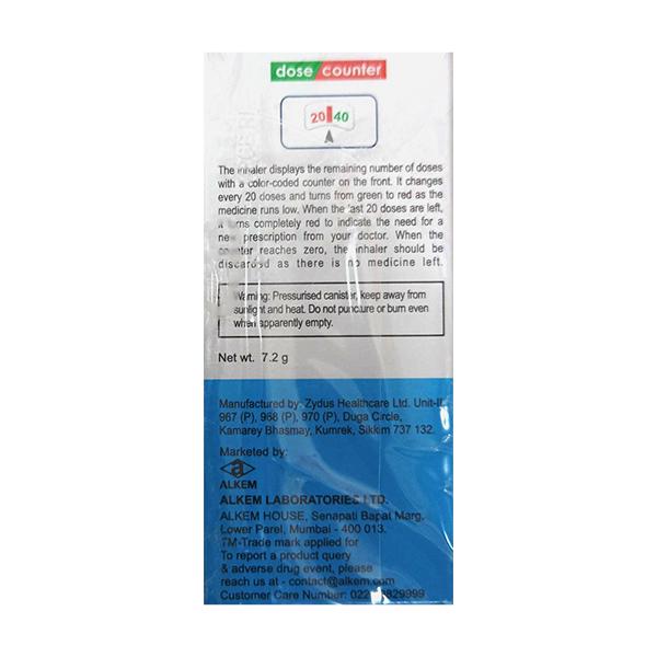 PULMOSMART 200 WITH DOSE COUNTER Inhaler 120md