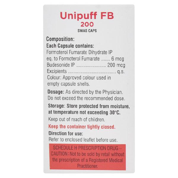 UNIPUFF FB 200 Capsule 30's
