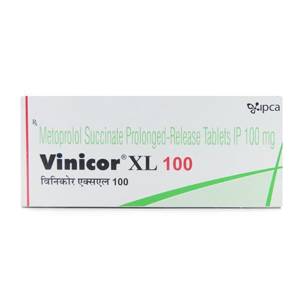 Vinicor XL 100mg Tablet 10'S