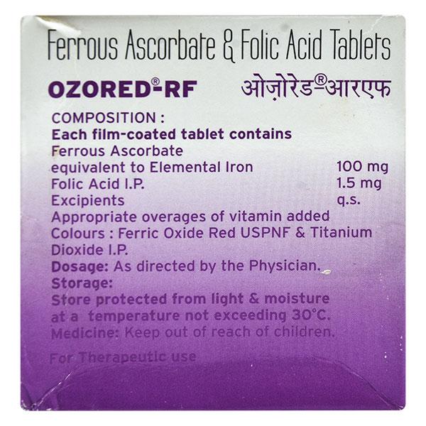 OZORED RF Tablet 10's