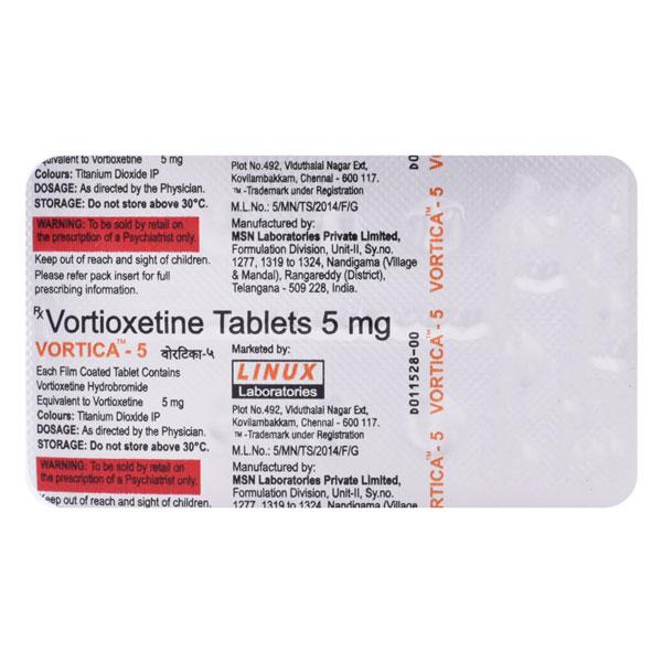 VORTICA 5 Tablet 10's