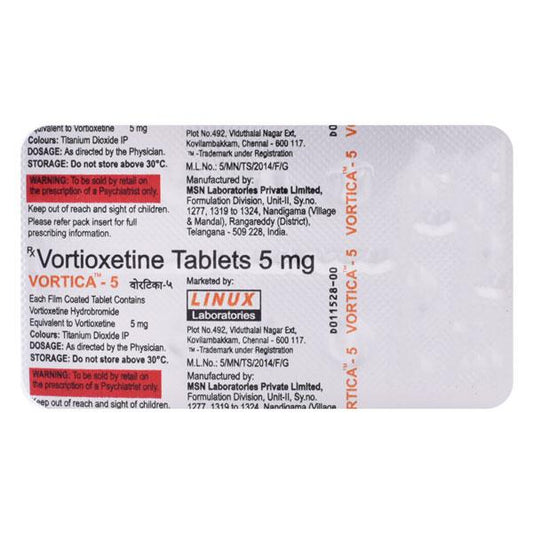 VORTICA 5 Tablet 10's