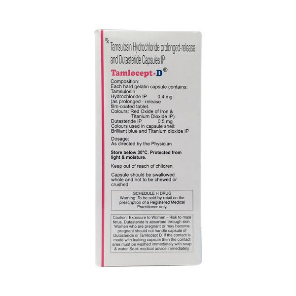 Tamlocept D Capsule 15'S