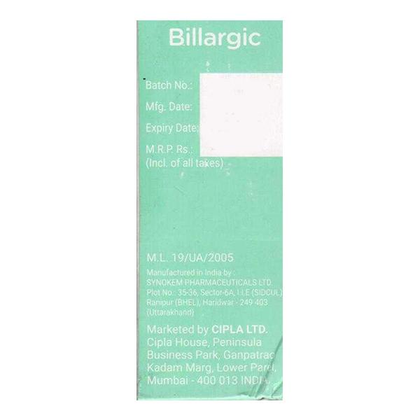 BILLARGIC Oral Solution 60ml