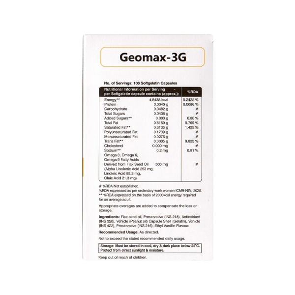 GEOMAX 3G Capsule 10's