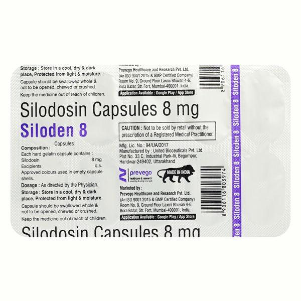 SILODEN 8 Capsule 10's