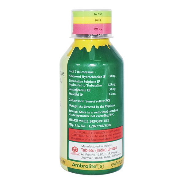 Ambrolite S Syrup 100ml