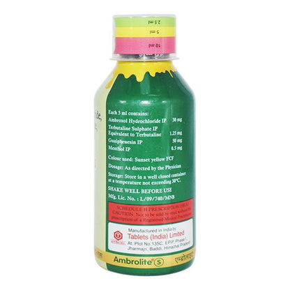 Ambrolite S Syrup 100ml