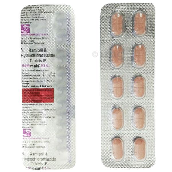 RAMIMATA H 10/12.5mg Tablet 10's