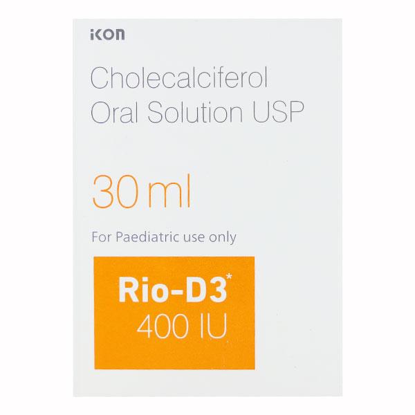 RIO D3 400iu Oral Solution 30ml