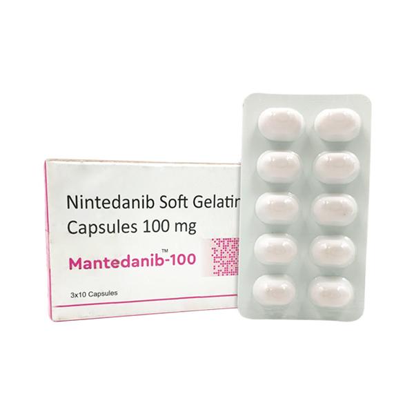 MANTEDANIB 100 Capsule 10's