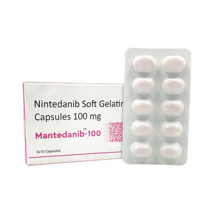 MANTEDANIB 100 Capsule 10's