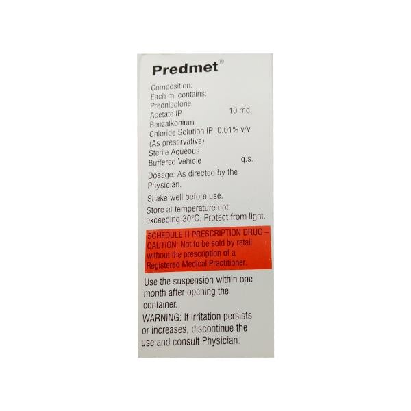 PREDMET Ophthalmic Suspension 10ml