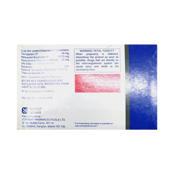 TELSAR BETA 25 Tablet 15's