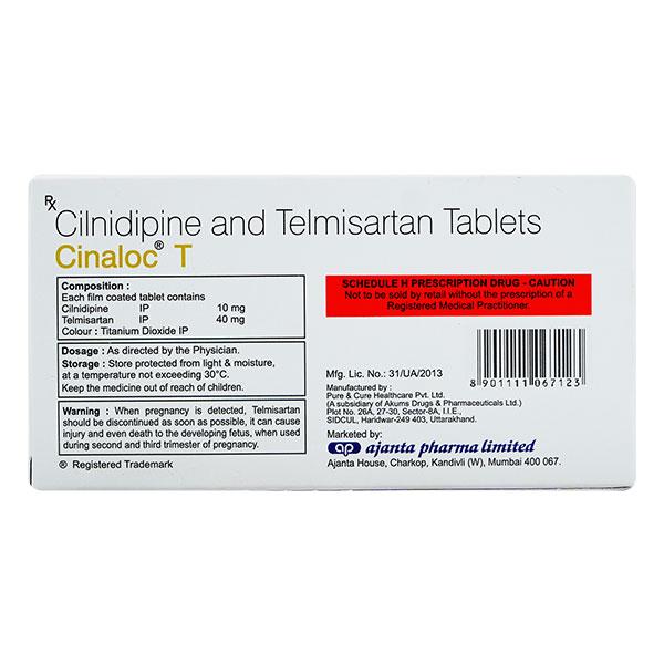 CINALOC T Tablet 10's
